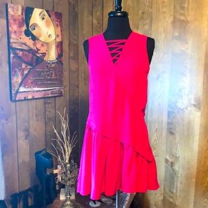 Bright Pink Opening Ceremony Dress